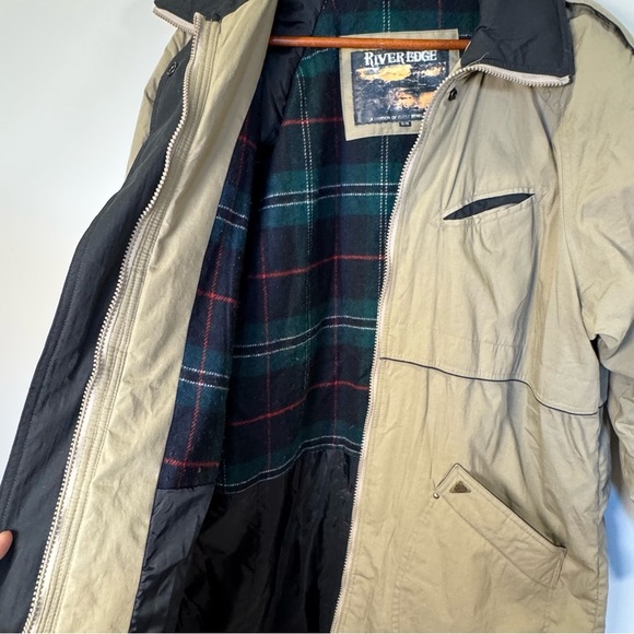 River's Edge Tan Jacket men’s, size 13-14 - Picture 7 of 8